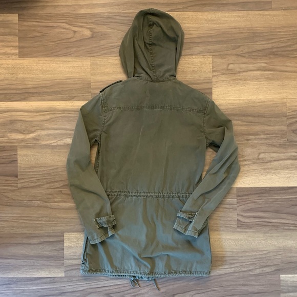 aritzia 100% cotton cargo military jacket - Picture 7 of 14